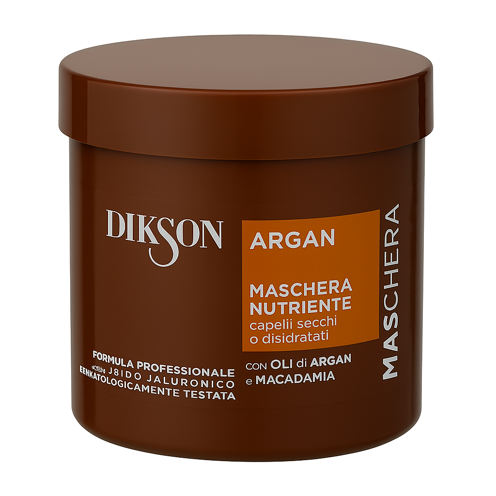 DIKSON ARGAN Maschera Idratante Capelli Secchi Argan e Macadamia