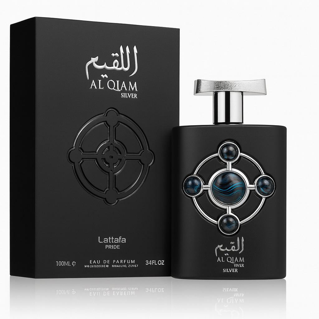 Lattafa Pride Al Qiam Silver EDP 100ML – Profumo Agrumato & Sensuale Unisex