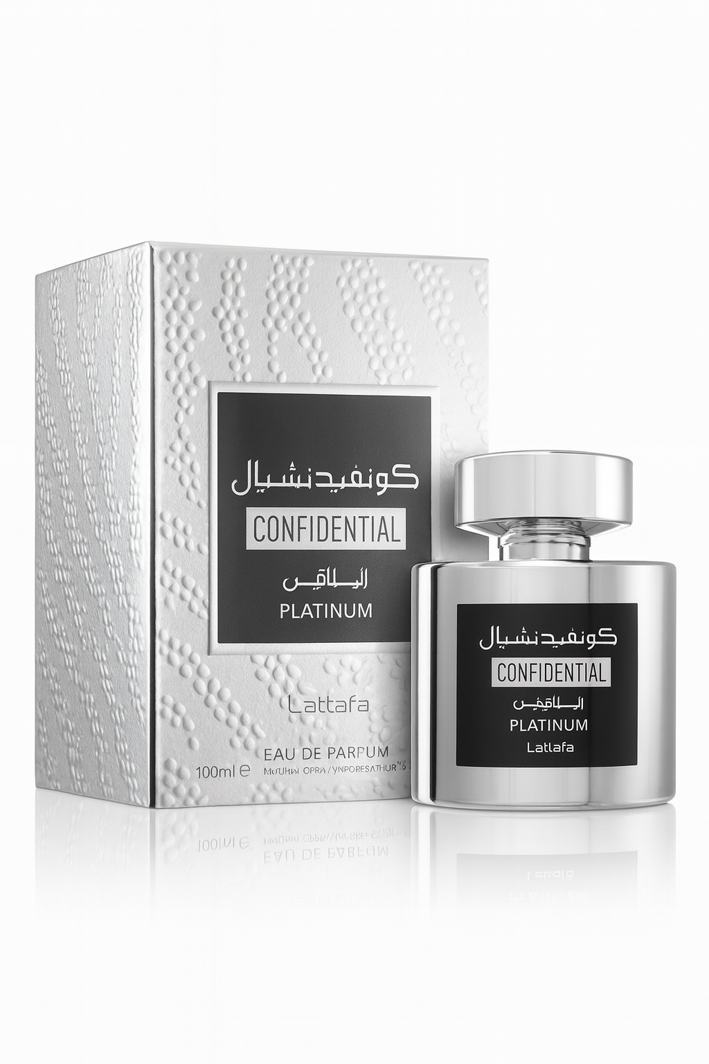 Lattafa Confidential Platinum eau de parfum 100ML