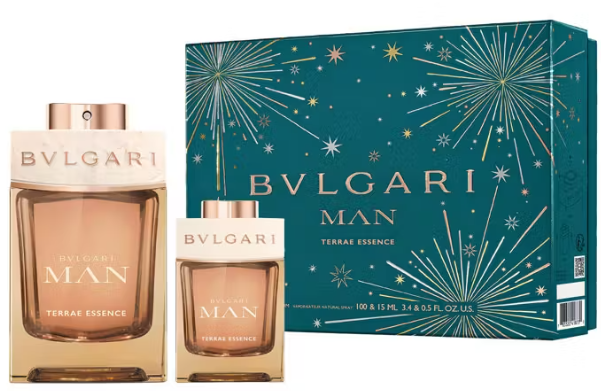 Bvlgari Man Terrae Essence Coffret – Eau de Parfum 100 ml + Eau de Parfum 15 ml