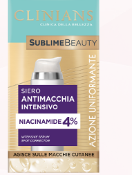 Clinians Siero Antimacchia Intensivo con Niacinamide – Trattamento Uniformante 30 ml