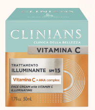 Clinians Trattamento Illuminante SPF 15con vitamina c 50ml
