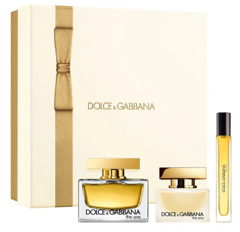 Dolce & Gabbana The One Coffret – Eau de Parfum 75 ml + Hair Mist 30 ml + Spray 10 ml