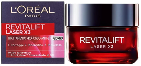L’Oréal Revitalift Laser X3 Crema Giorno Anti-Età Tripla Azione 50 ml