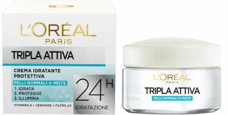 L’OREAL Tripla Attiva – Crema idratante protettiva 50 ml