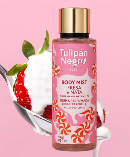 TULIPANO NERO – Body Mist Fresa & Nata