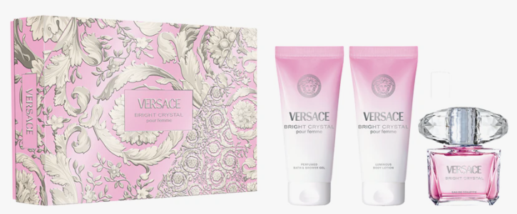 Versace Bright Crystal – Coffret Regalo Donna EDT 50 ml