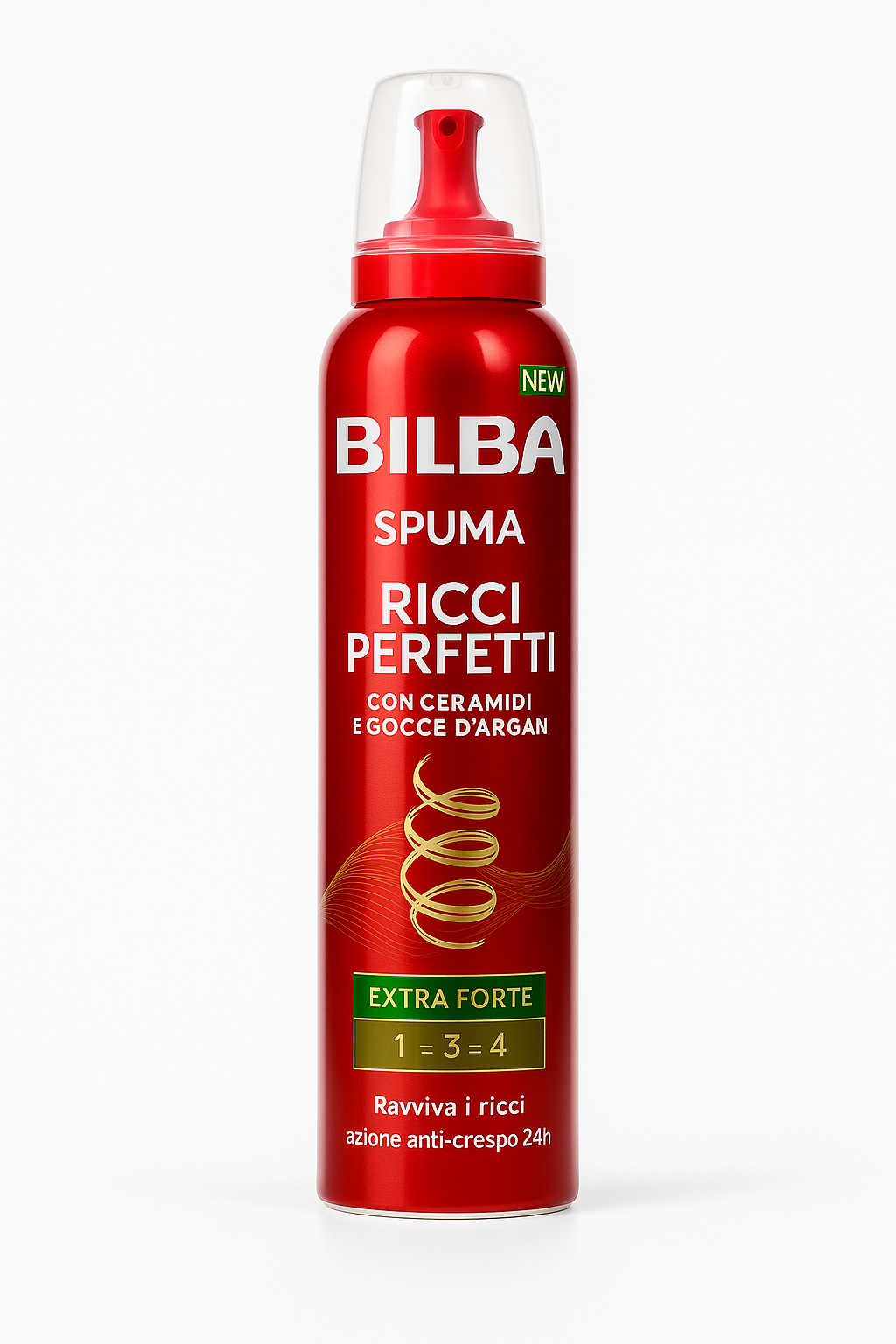 Bilba Spuma Ricci Perfetti con Ceramidi e Goccia d'Argan