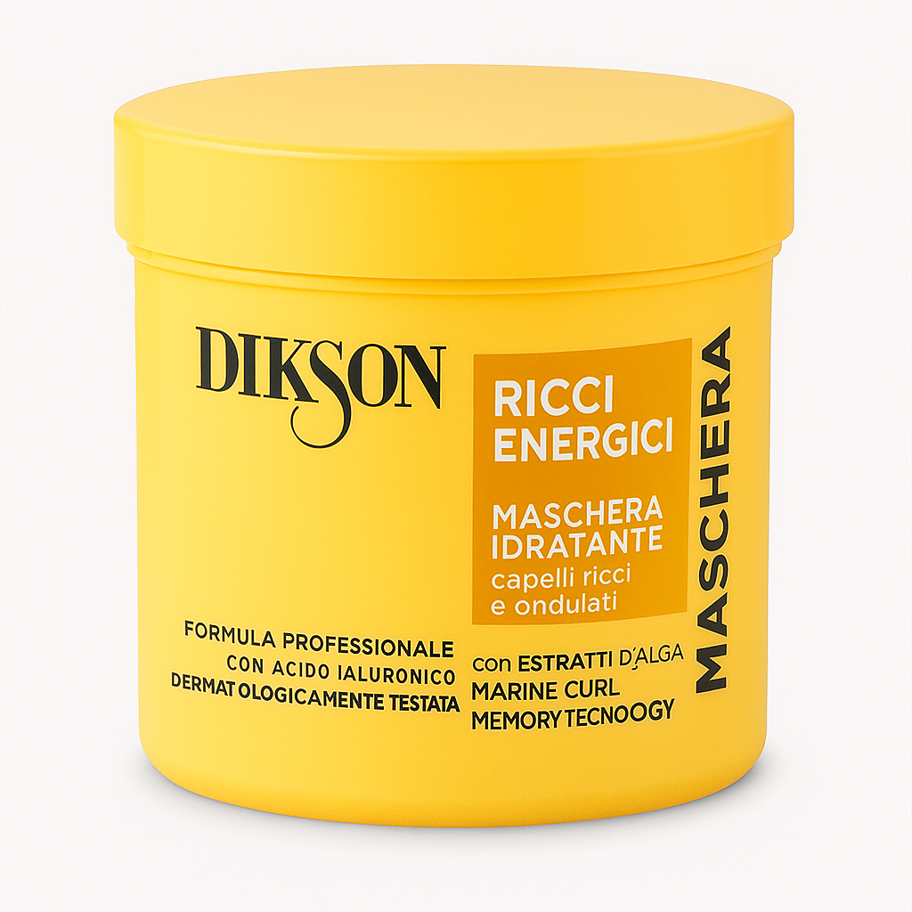 DIKSON MASCHERA RICCI ENERGICI IDRATANTE CAPELLI RICCI E ONDULATI