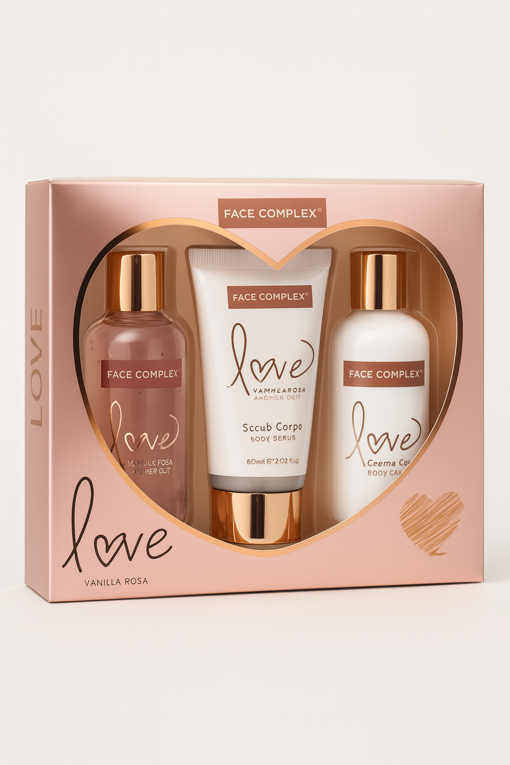 Confezione regalo Face Complex – 3 prodotti corpo alla Vaniglia