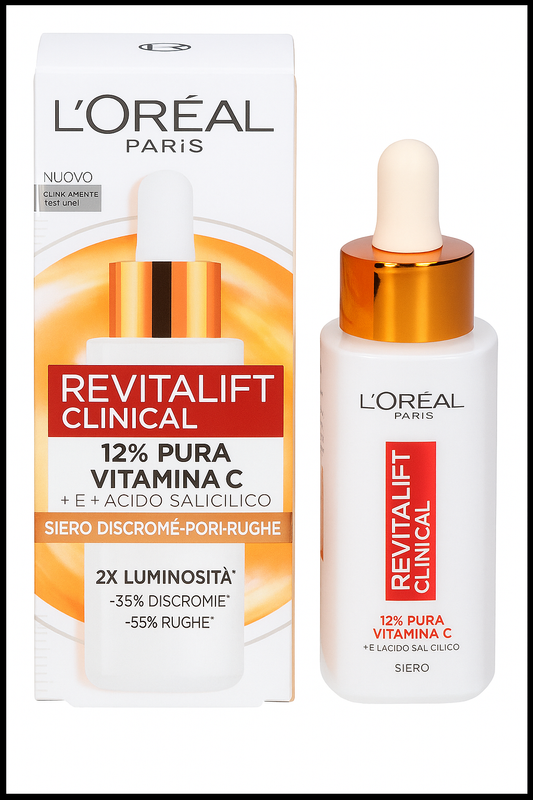L’Oréal Revitalift Clinical Siero 12% Vitamina C + E e Acido Salicilico 30 ml