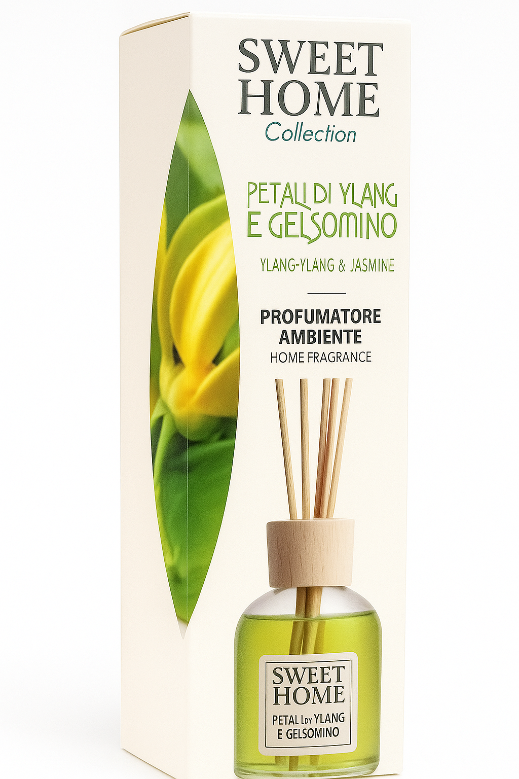 Sweet Home Collection – Profumatore Ambiente Petali di Ylang & Gelsomino 100 ml