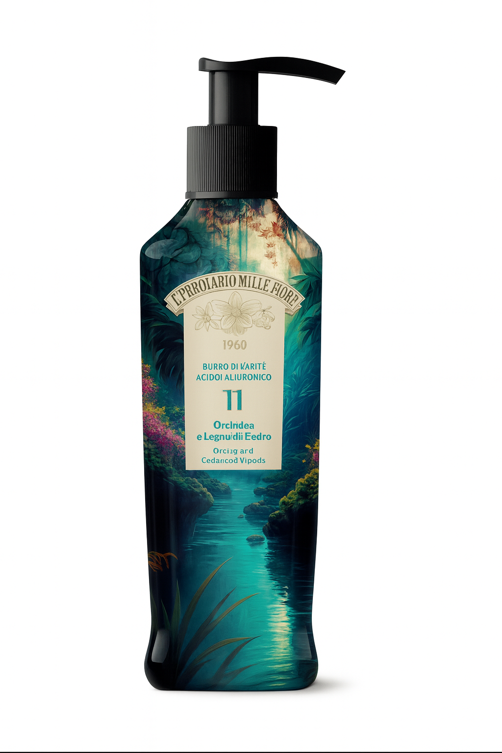 Crema Fluida Idratante Orchidea & Legni di Cedro – Compagnia delle Indie (250 ml)