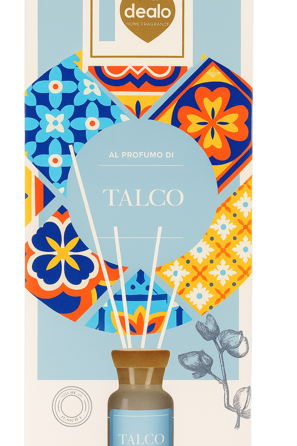 Dealo – Diffusore Ambiente Talco 125 ml