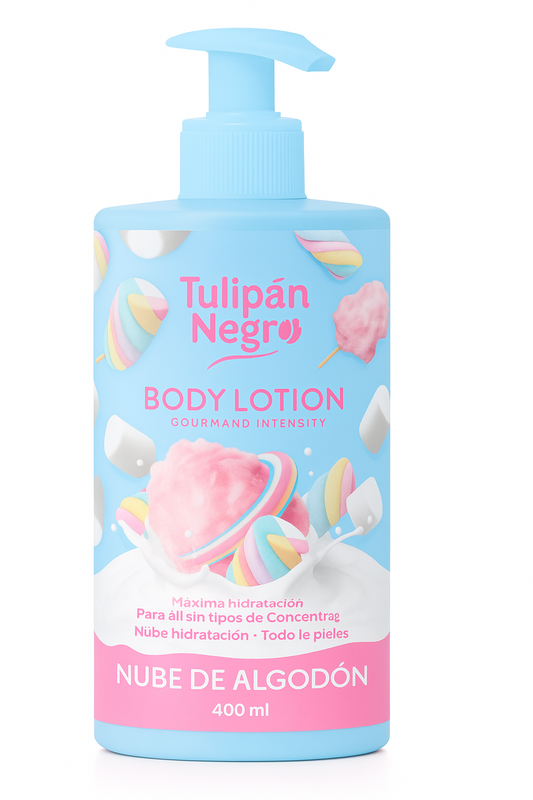 Tulipano Nero Lozione Corpo con Dosatore Nuvola di Cotone