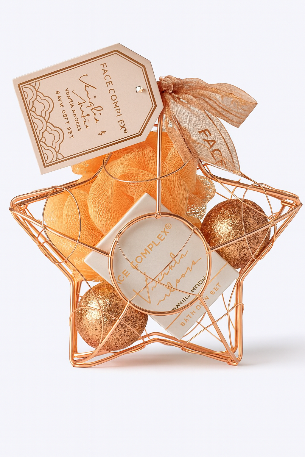 Confezione regalo Face Complex – Set 3 prodotti con bombe da bagno e spugna