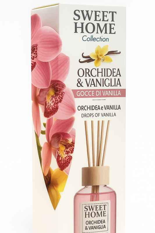 Sweet Home Collection – Profumatore Ambiente Orchidea & Vaniglia 100 ml