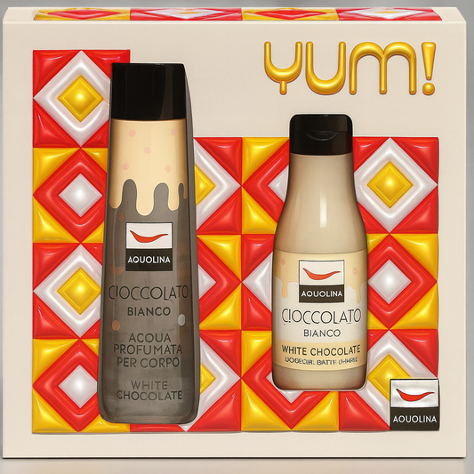 Aquolina Yum – Coffret con Bagno Doccia 125 ml e Latte Corpo 125 ml