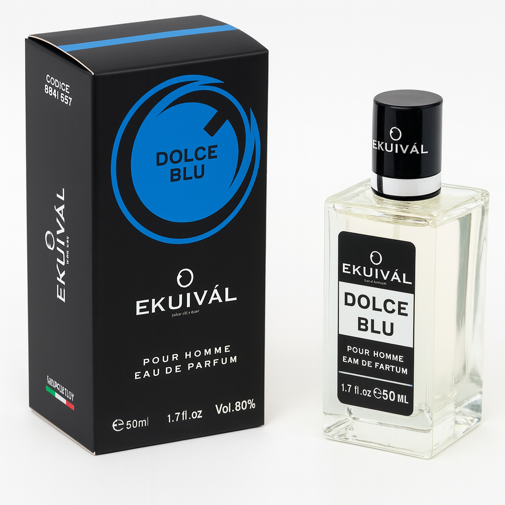 EKUIVAL Dolce Blu – Eau de Parfum Uomo 50ML