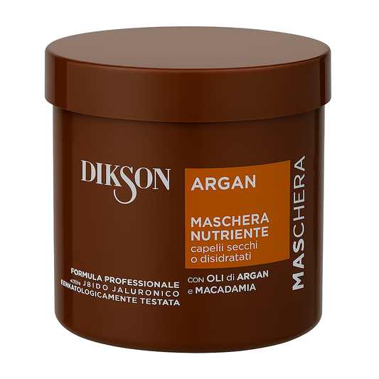 DIKSON ARGAN Maschera Idratante Capelli Secchi Argan e Macadamia