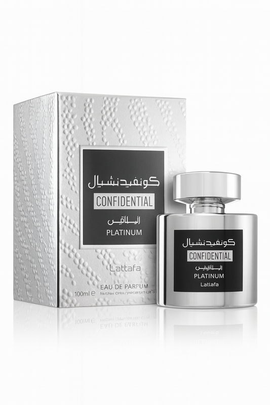 Lattafa Confidential Platinum eau de parfum 100ML