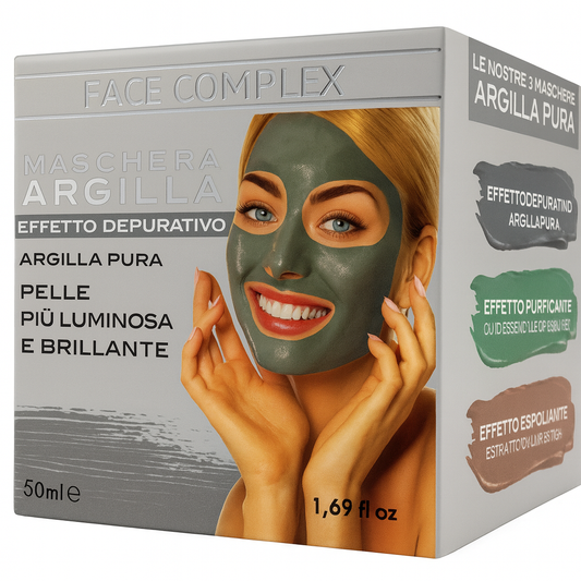 Face Complex – Maschera Viso Depurativa all’Argilla (50 ml)
