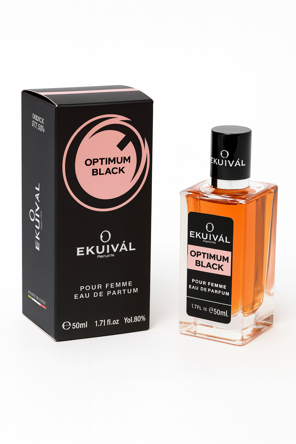 EKUIVAL Optimum Black – Eau de Parfum 50ML