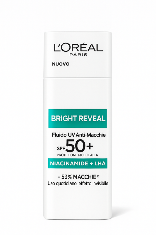 L’Oréal Paris Bright Reveal Fluido UV Anti-Macchie SPF 50+ 50 ml