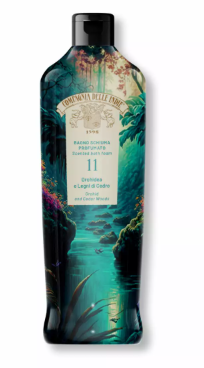 Bagno Schiuma , Orchidea e Legni di Cedro