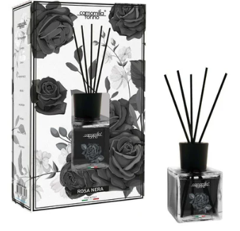 Camomilla Torino – Diffusore Ambiente Rosa Nera 100 ml
