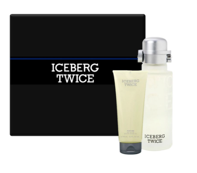 Iceberg Twice Homme – Coffret Uomo con Eau de Toilette 125 ml + Shower Gel 100 ml