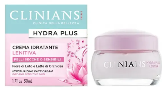 Clinians Hydra Plus Crema-Gel Idratante Lenitiva – Pelli Sensibili 50 ml