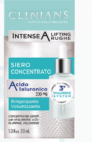 Clinians Siero Concentrato con Acido Ialuronico – Idratante Rimpolpante 30 ml