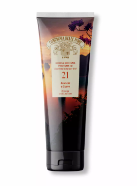 Doccia Schiuma , Arancia e Cuoio