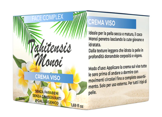 Face Complex Coco Monoi Crema Viso Nutriente 50 ml