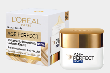 L’Oréal Paris Age Perfect Collagen Expert Crema Notte Rimpolpante 50 ml