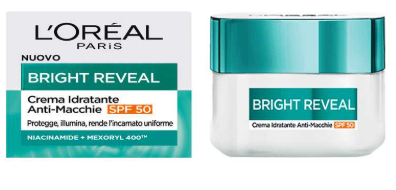 L’Oréal Paris Bright Reveal Crema Idratante Anti-Macchie SPF50 50 ml