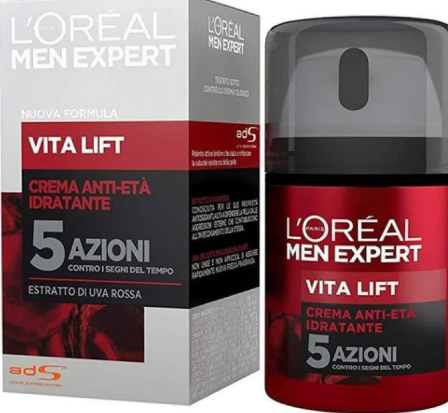 L’Oréal Men Expert Vita Lift Crema Anti-Età Idratante 50 ml