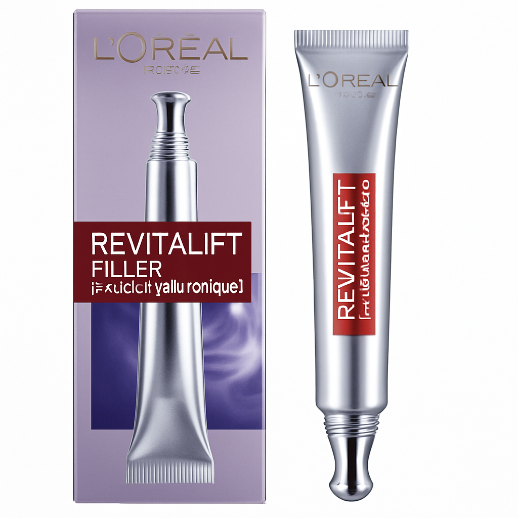 L’Oréal Revitalift Filler Contorno Occhi Anti-Rughe Rivolumizzante con Acido Ialuronico