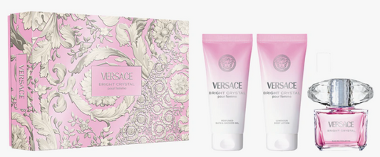 Versace Bright Crystal – Coffret Regalo Donna EDT 50 ml