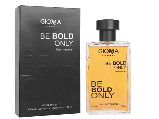 GIOMA PERFUMS  BE BOLD ONLY