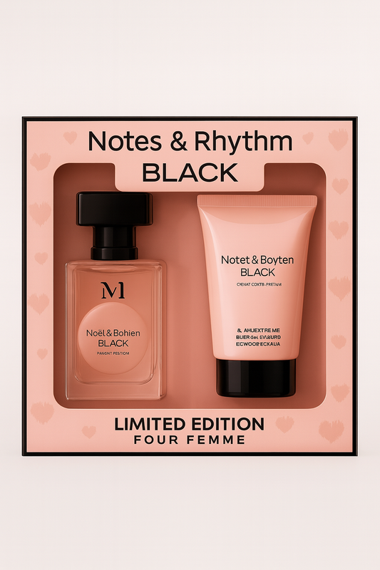Montagne Notes & Rhythm Black coffret