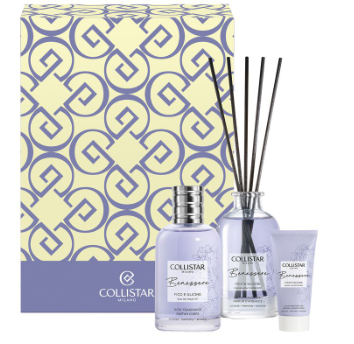 Collistar Benessere Fico & Glicine Coffret – Eau de Toilette 100 ml + Burro Liquido Corpo 50 ml + Fragranza d’Ambiente