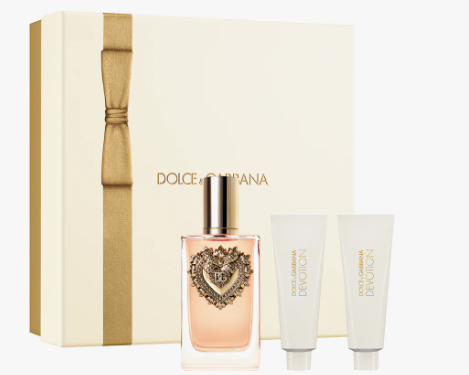 Dolce & Gabbana Devotion Coffret – Eau de Parfum 100 ml + Shower Gel 50 ml + Body Lotion 50 ml