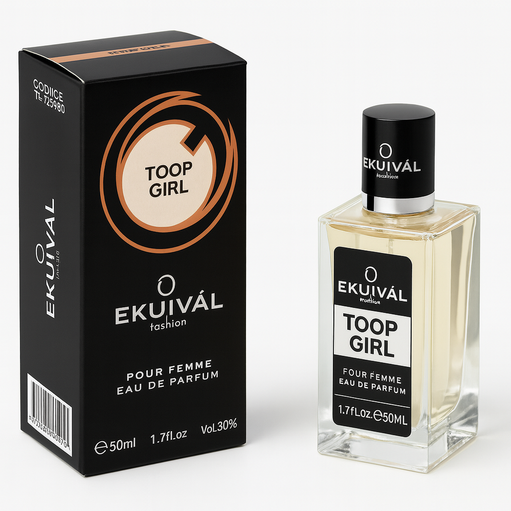 EKUIVAL Toop Girl – Ispirato a Good Girl di Carolina Herrera – Eau de Parfum 50ml