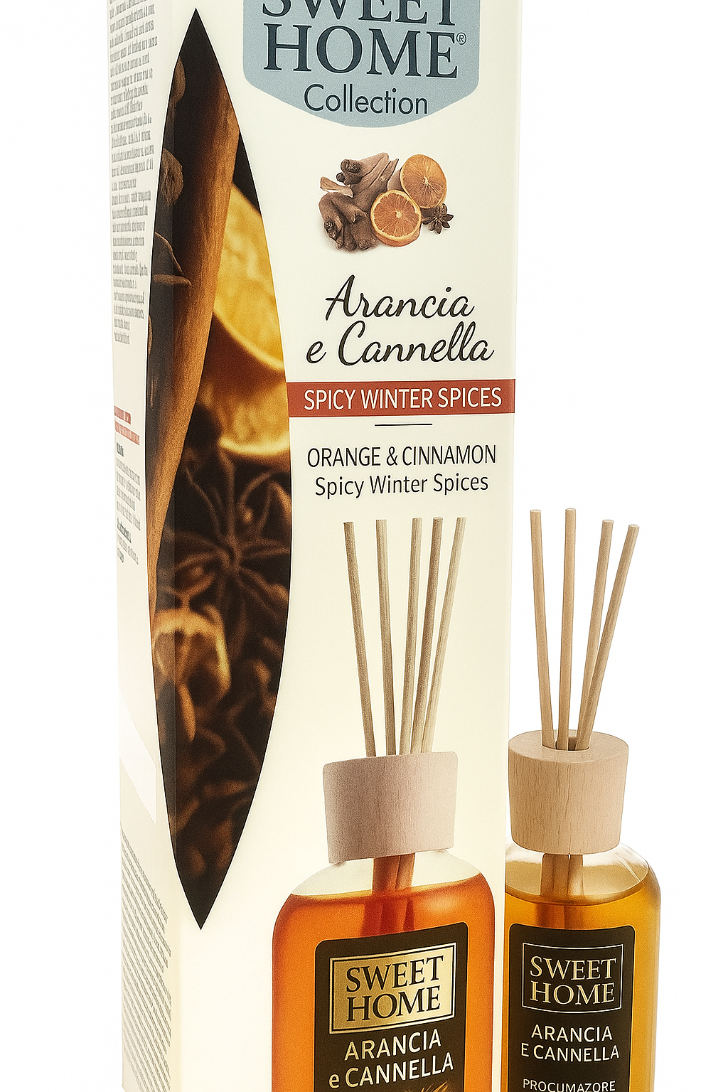 Sweet Home Collection – Profumatore Ambiente Arancia & Cannella 100 ml