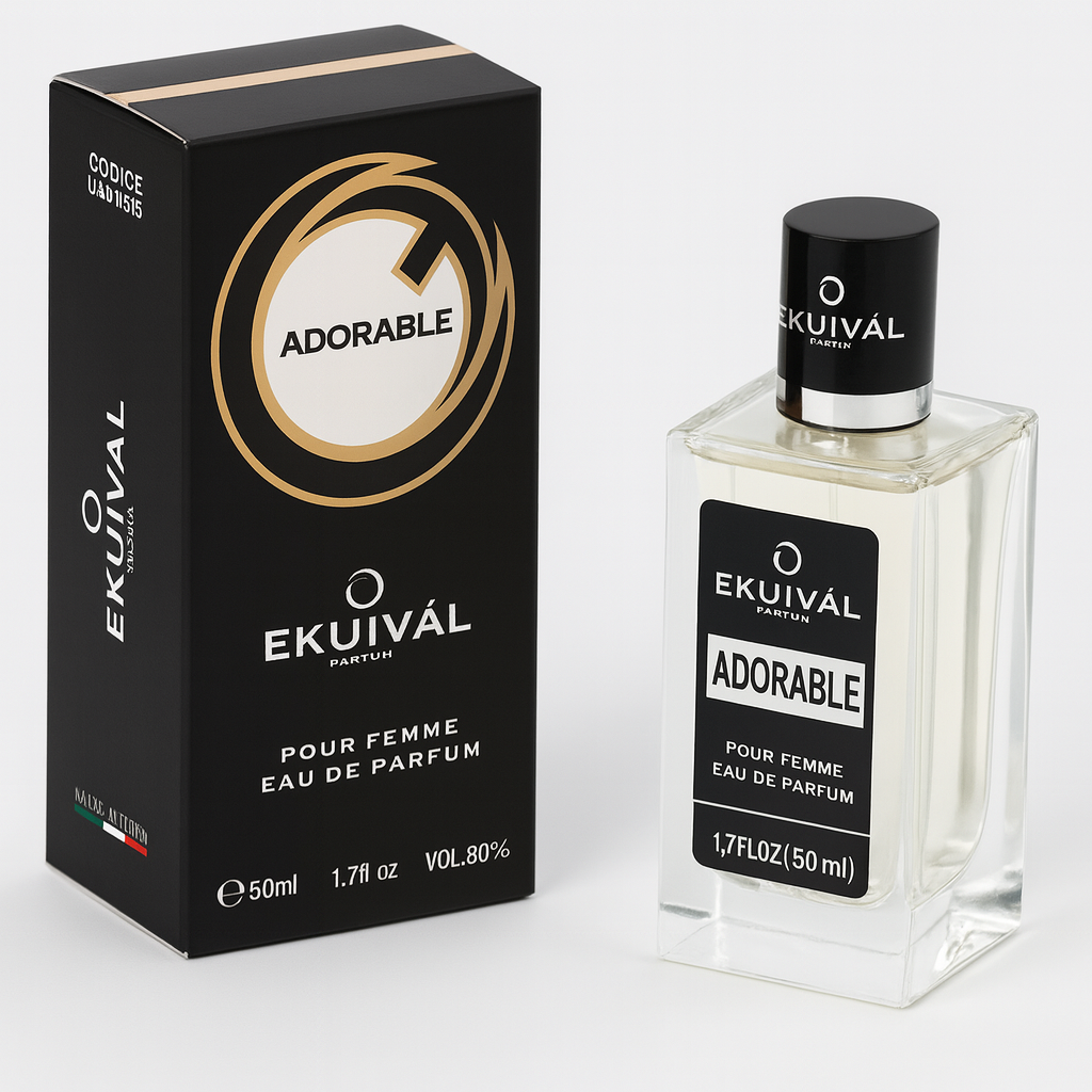 EKUIVAL Adorable – Ispirato a J’adore di Dior | Eau de Parfum 50 ml