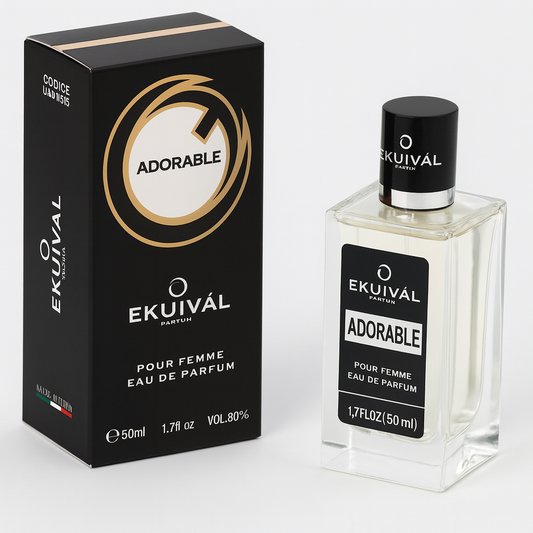 EKUIVAL Adorable – Ispirato a J’adore di Dior | Eau de Parfum 50 ml