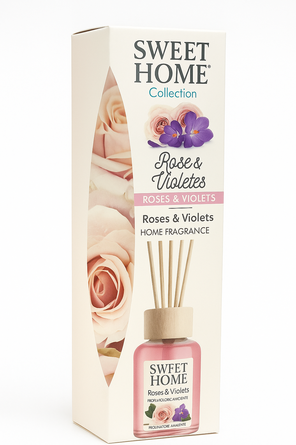 Sweet Home Collection – Profumatore Ambiente Rose & Violette 100 ml