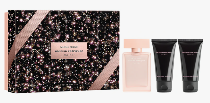 Narciso Rodriguez for her MUSC NUDE coffret